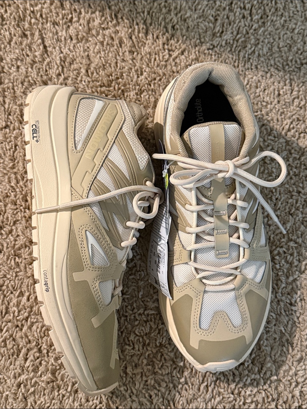 NWT Salomon Odyssey 1 Tan Size Women 8.5 / Men 7.5 (no box)